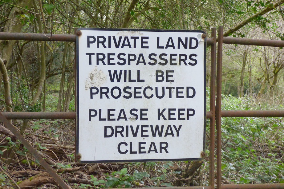 Private land