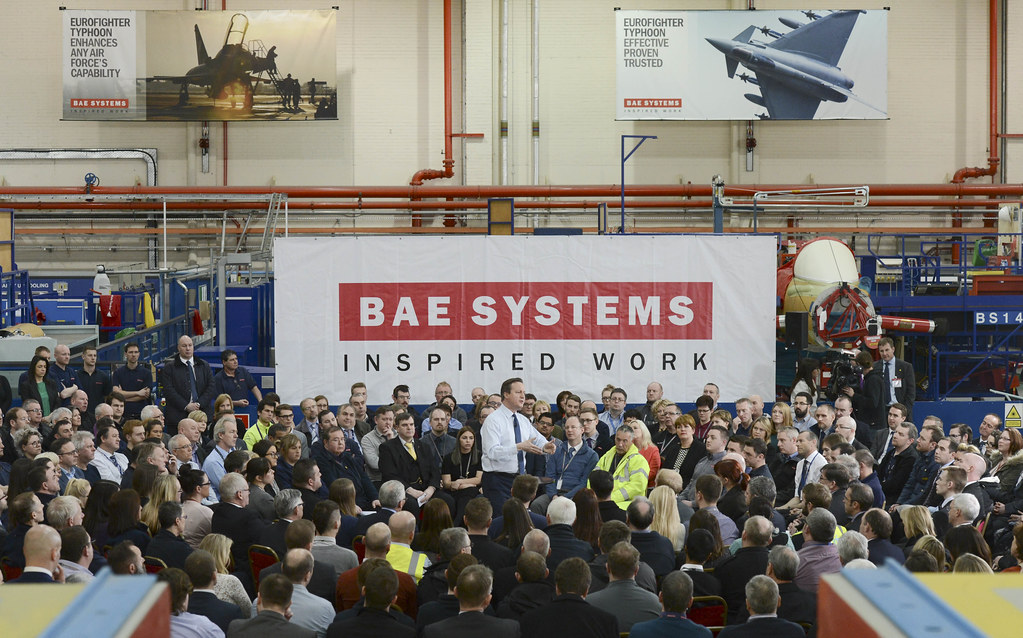 David Cameron BAE