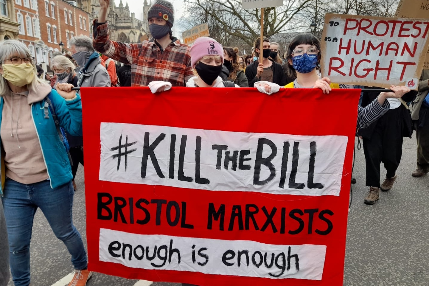 Bristol Marxists right to protest