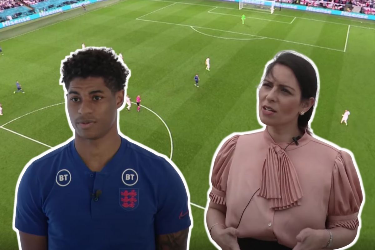 Football Racism Rashford Patel