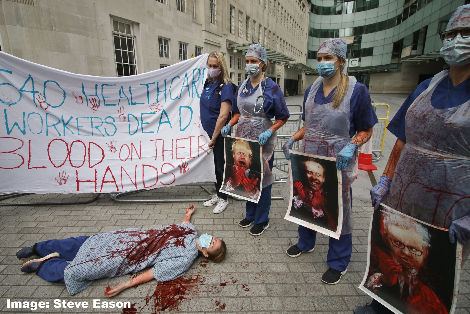 blood on their hands