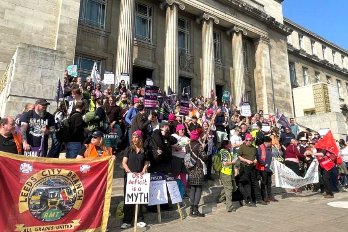 UCU Leeds rally