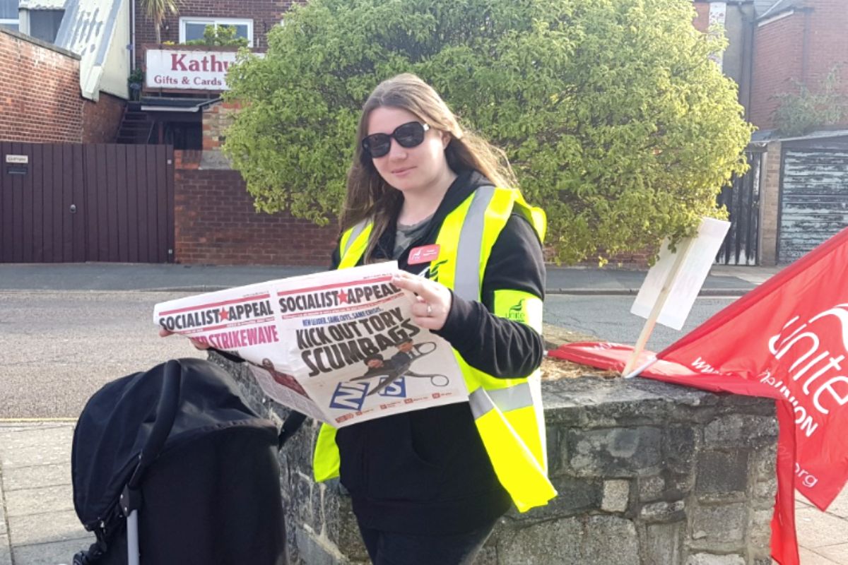 Red Funnel picket August 22 2