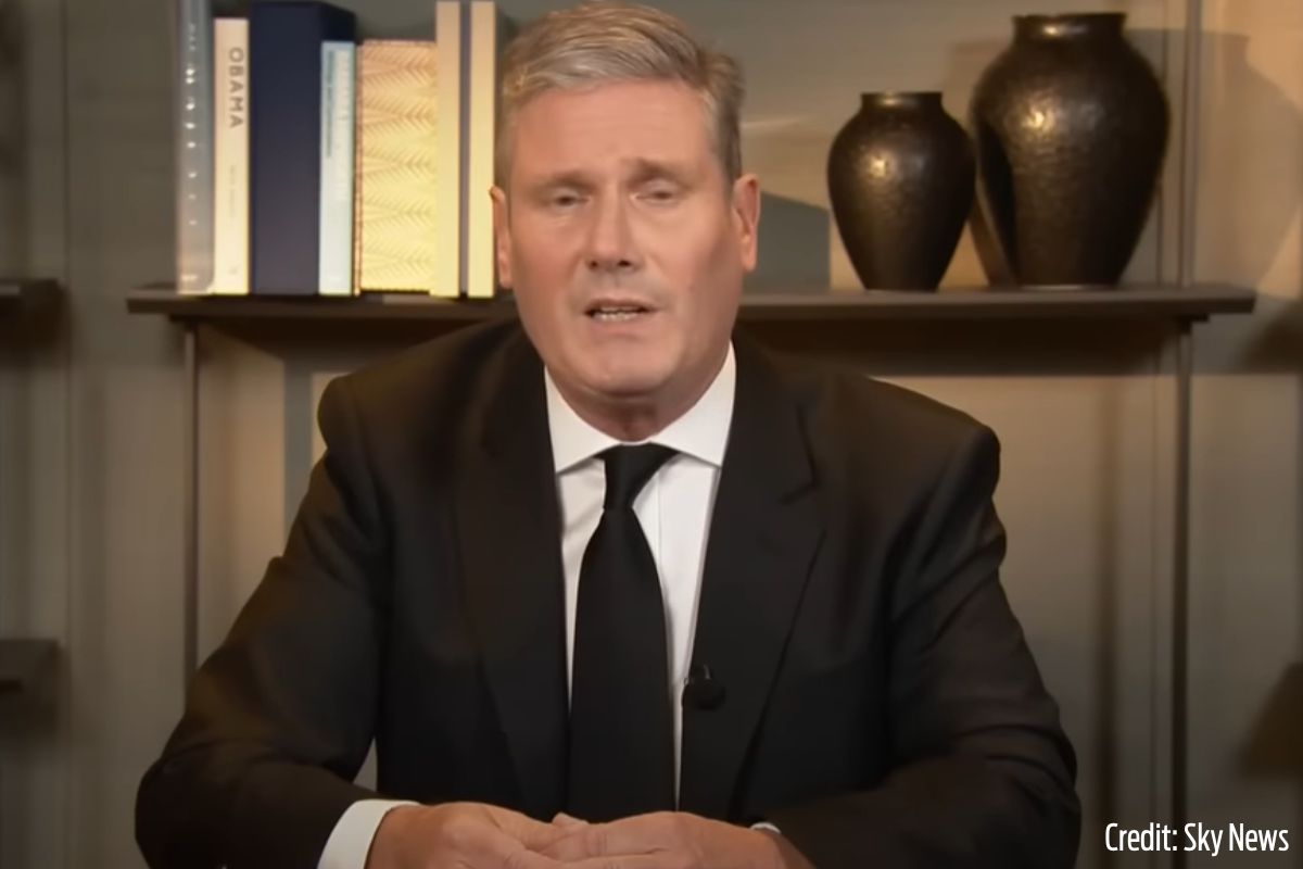 Starmer speaks on the death of the monarch