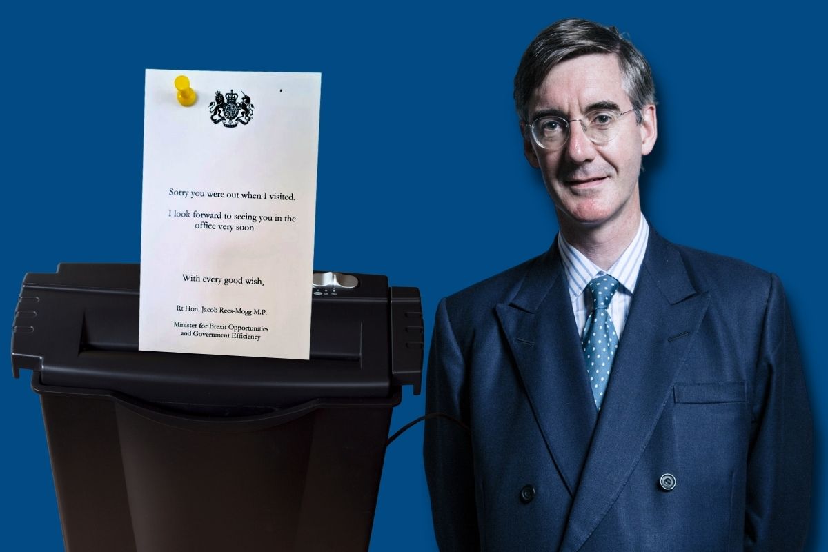 Rees Mogg Civil Servant note
