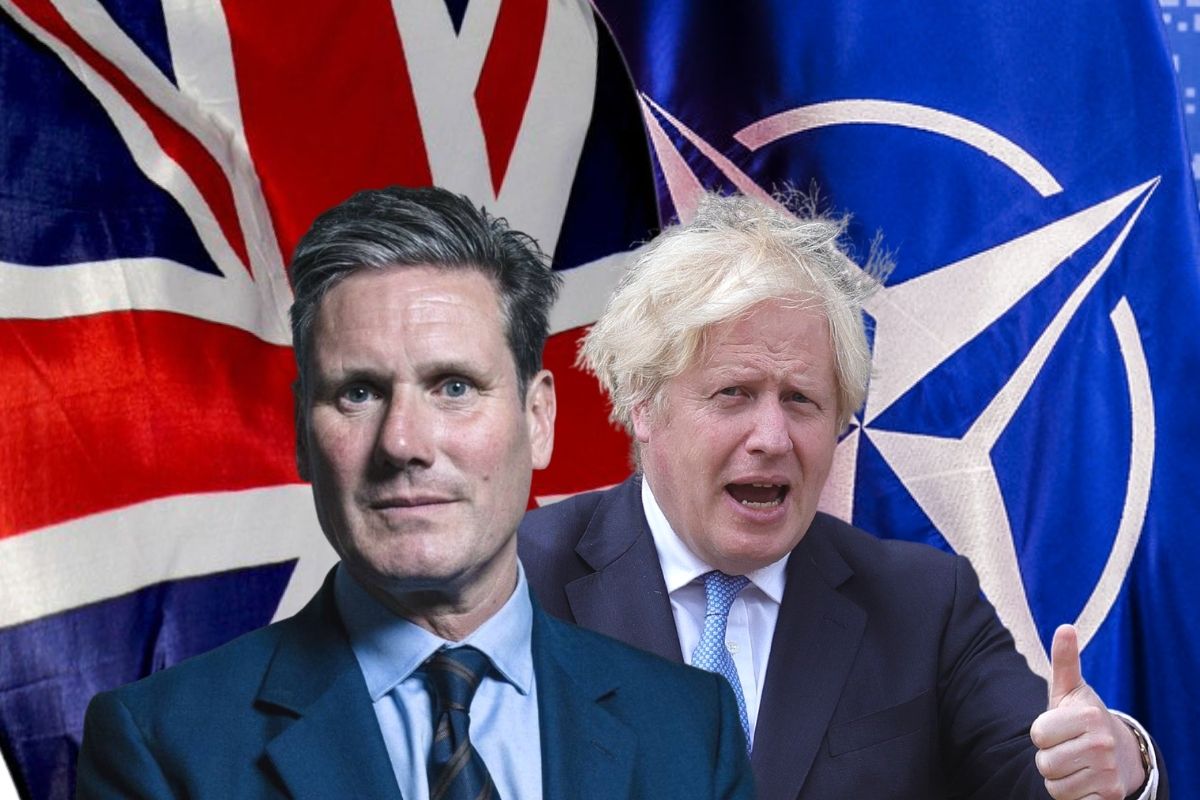 Boris and Keir NATO buddies