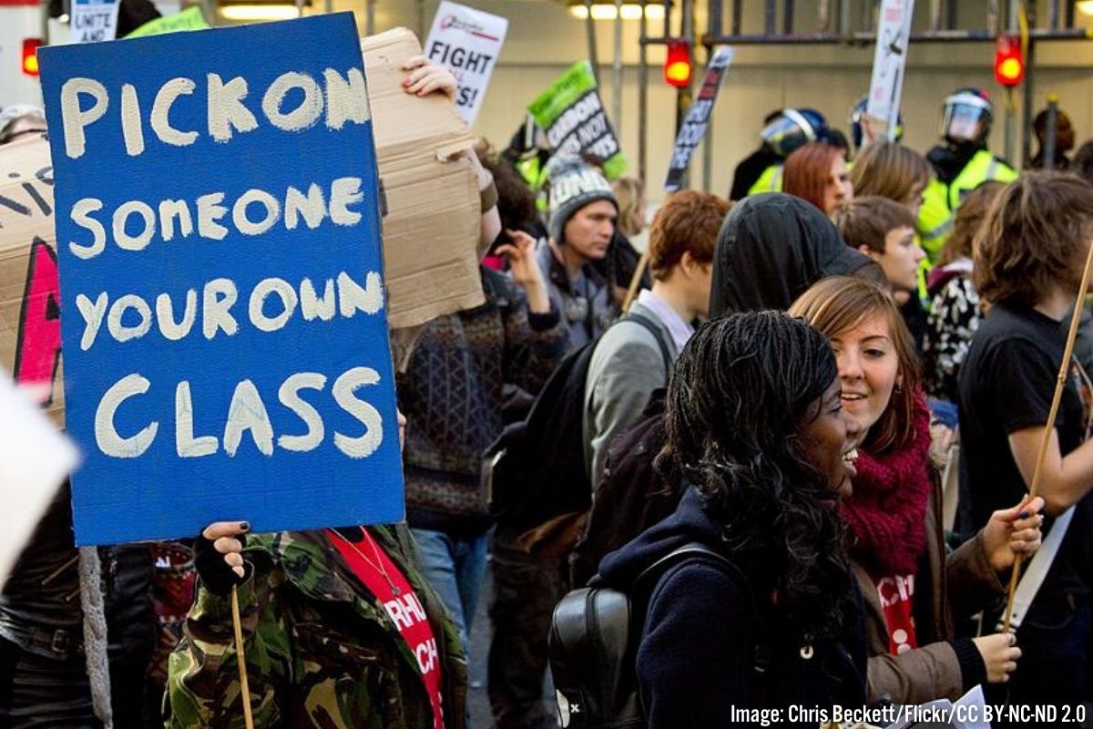 pick on someone your own class