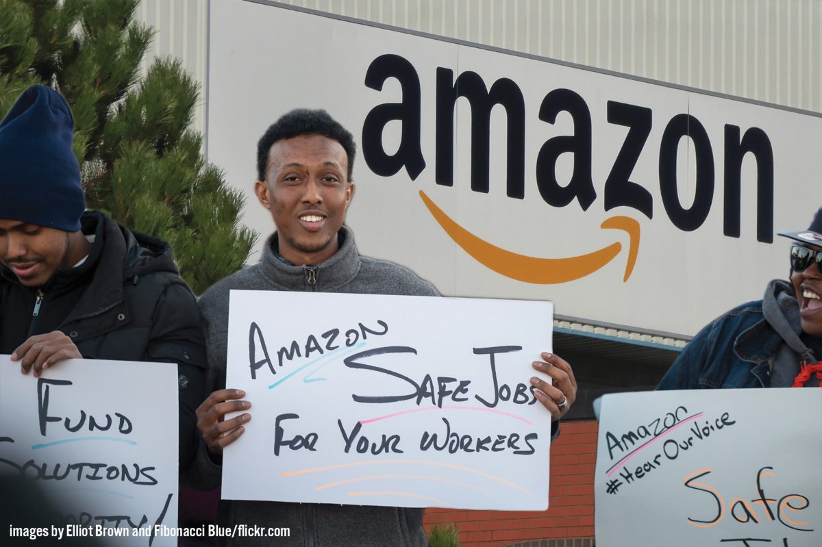 Amazon workers