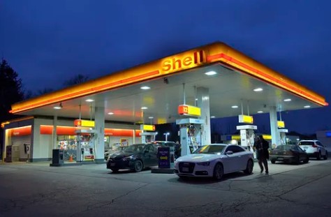 Shell fuel station