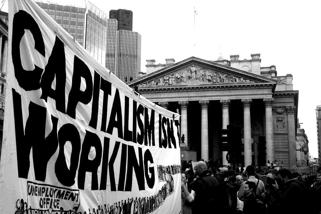 capitalism isnt working BandW