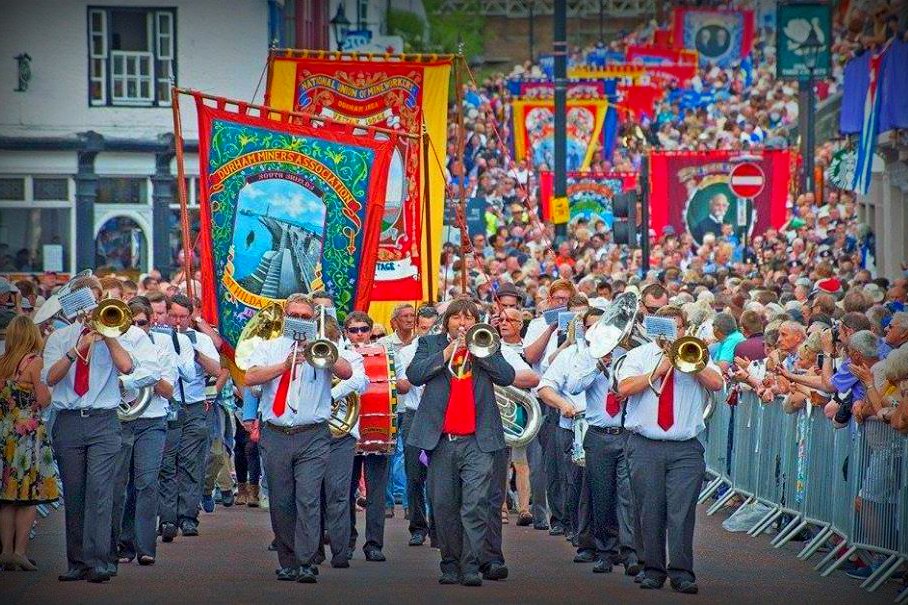 durham miners gala2014