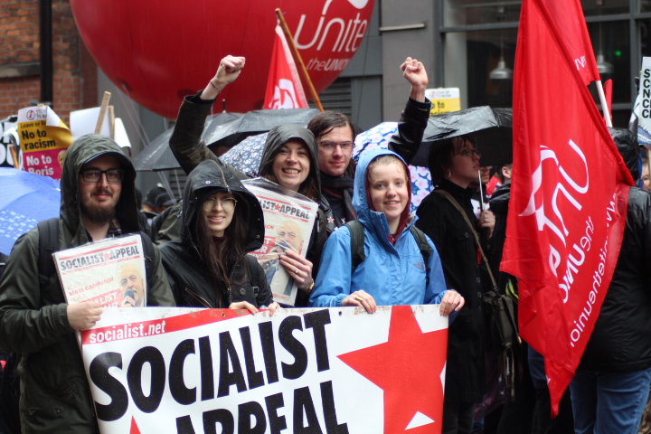 Manchester Tory Conference Protest SA