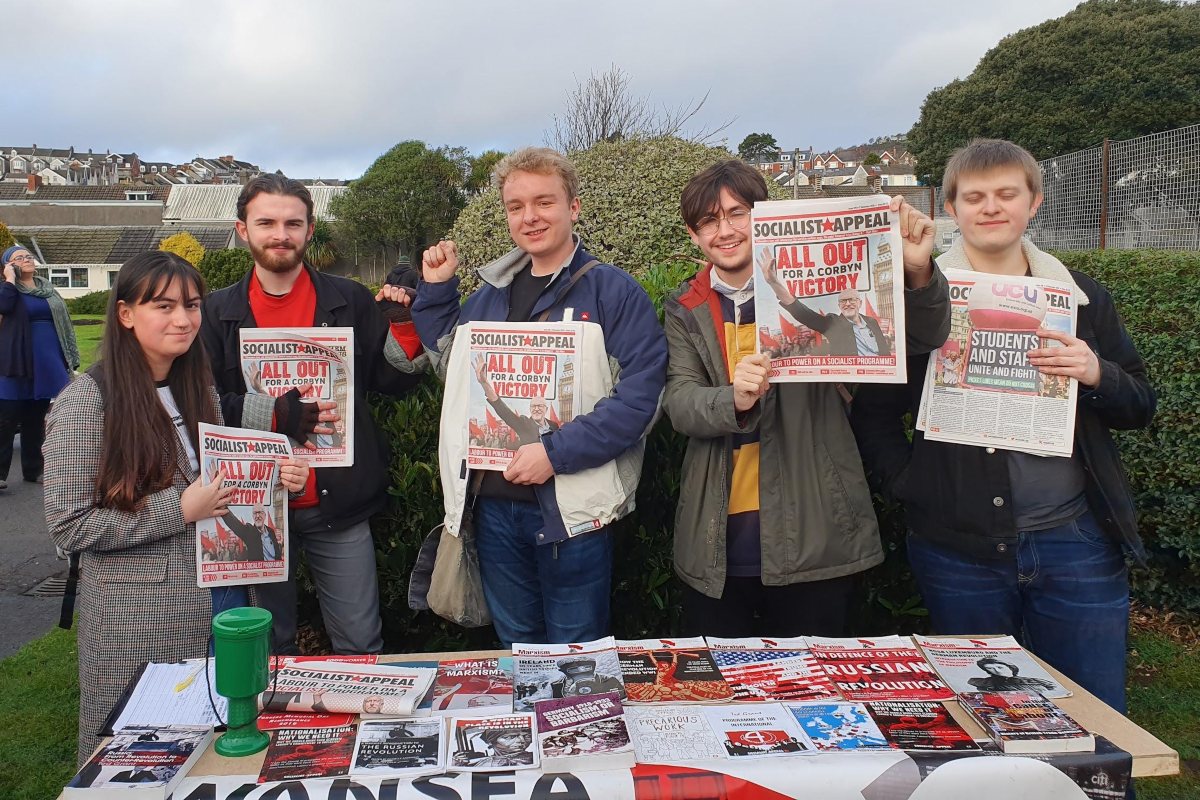 Swansea election rally