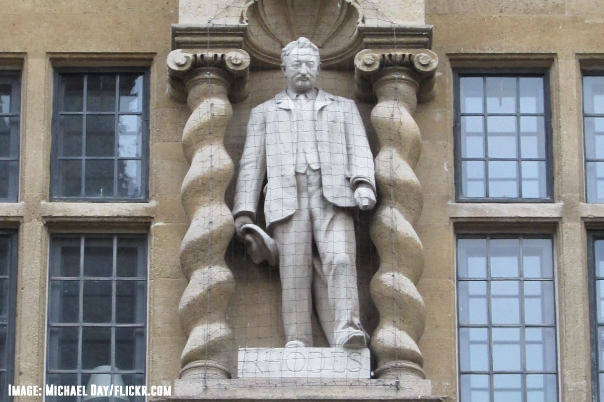 Rhodes statue Oxford