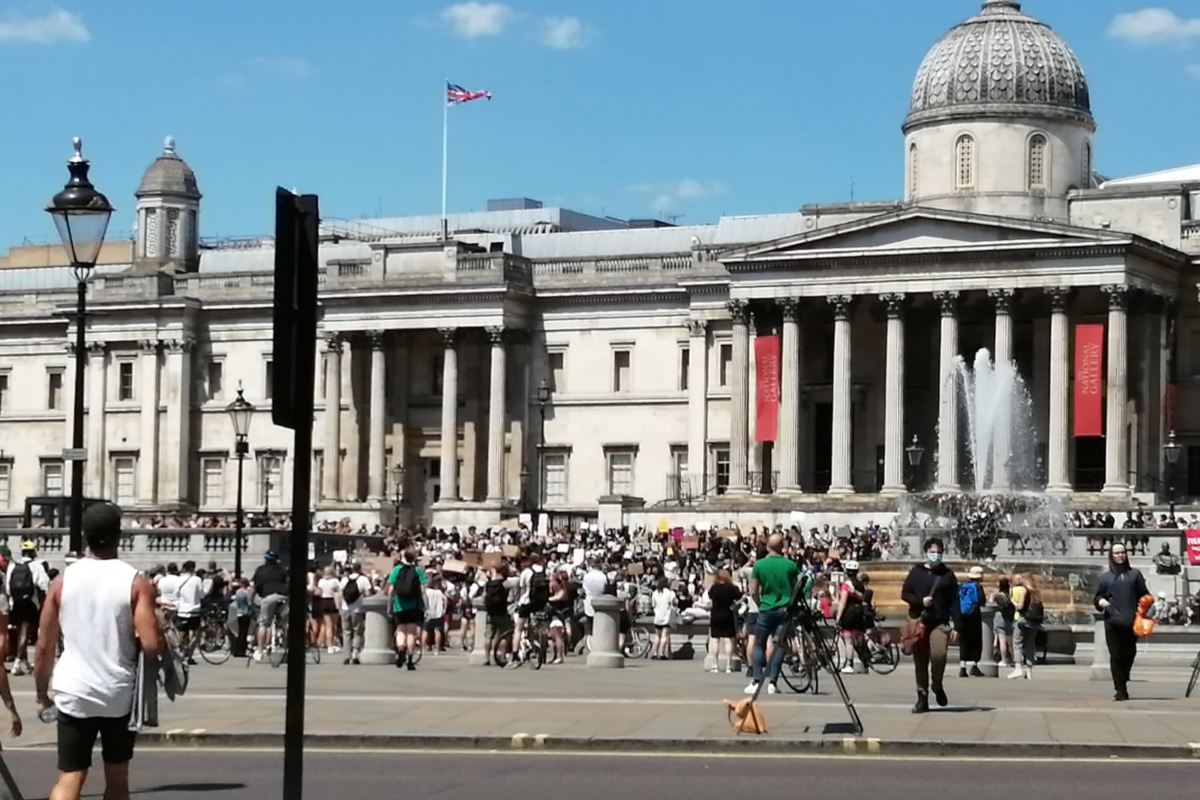 George Floyd protests London