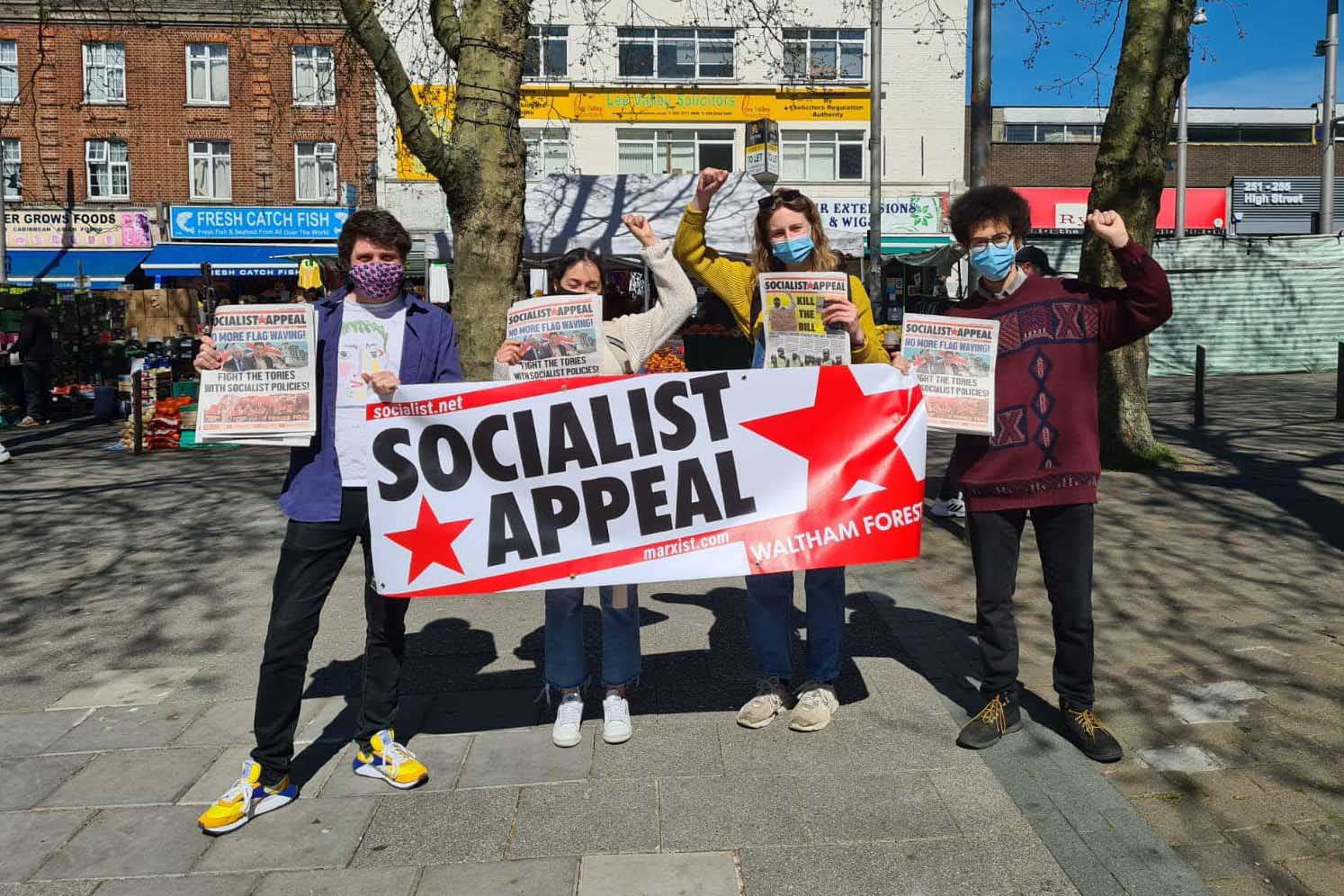 socialist appeal paper sale