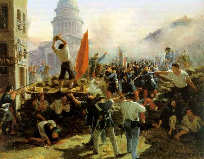 Horace Vernet Barricade rue Soufflot 1