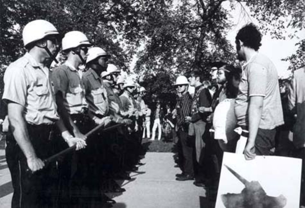 Chicago police protestors