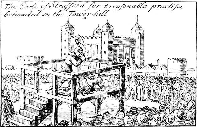 Earl Strafford beheaded
