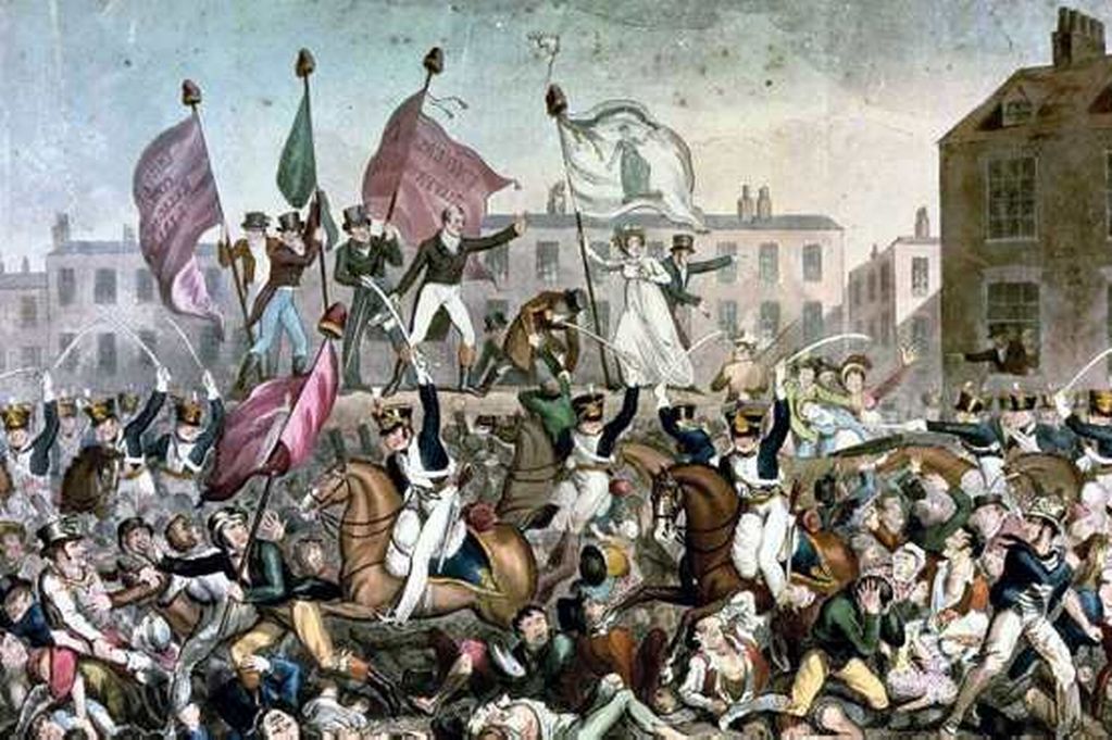 Peterloo charge