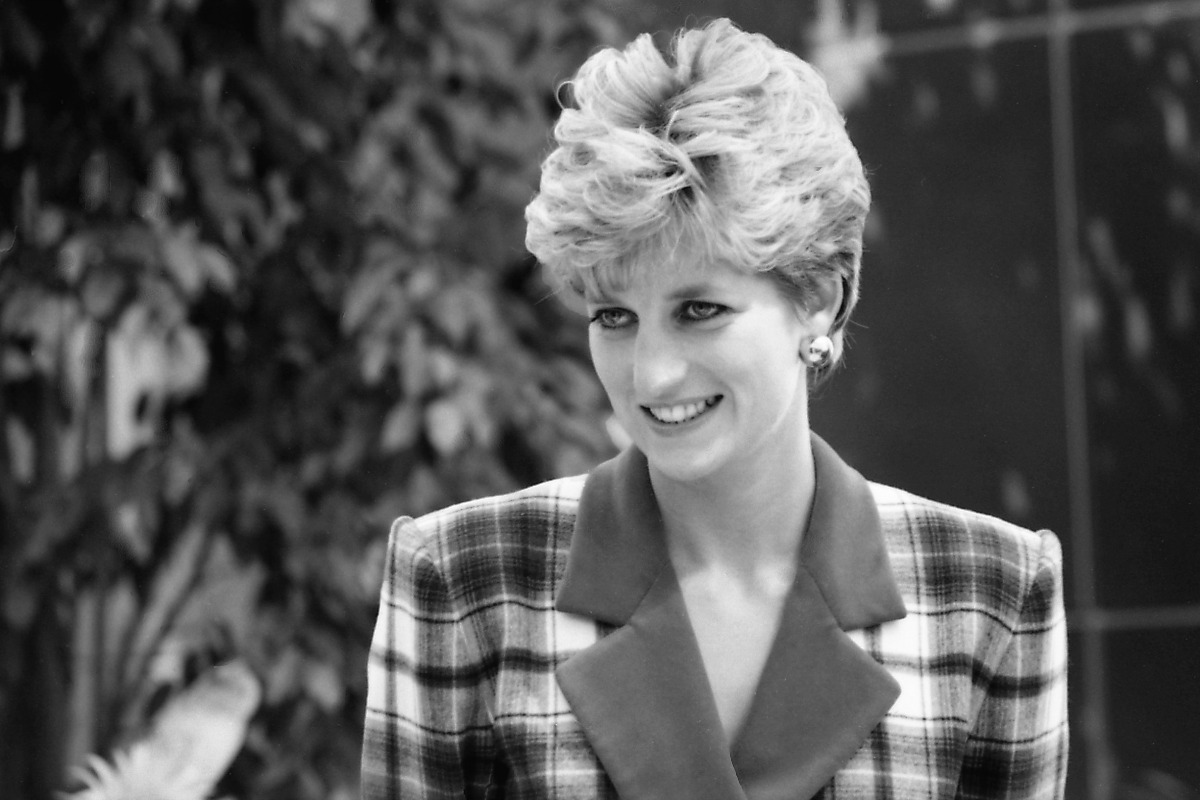 Princess Diana BandW
