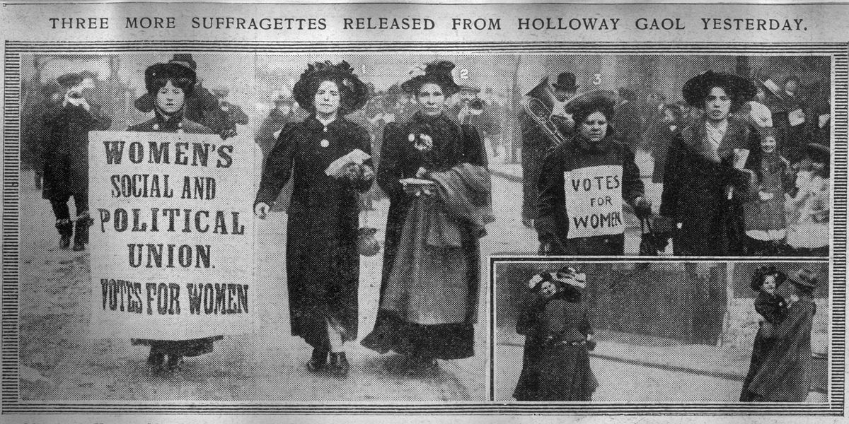 Suffragettes prison