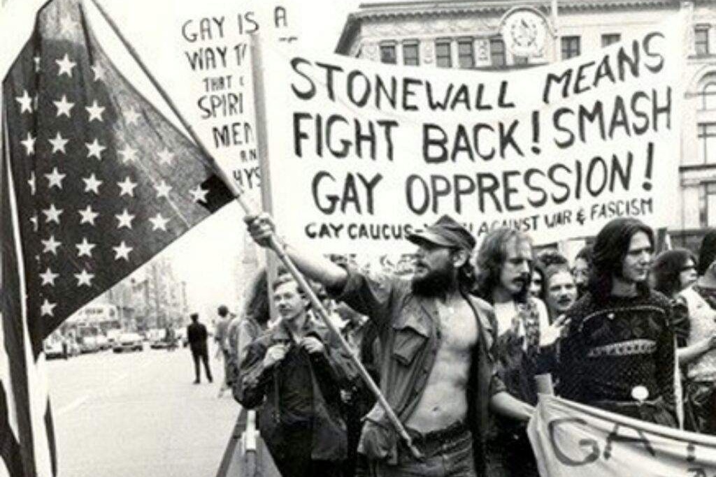 Stonewall protest