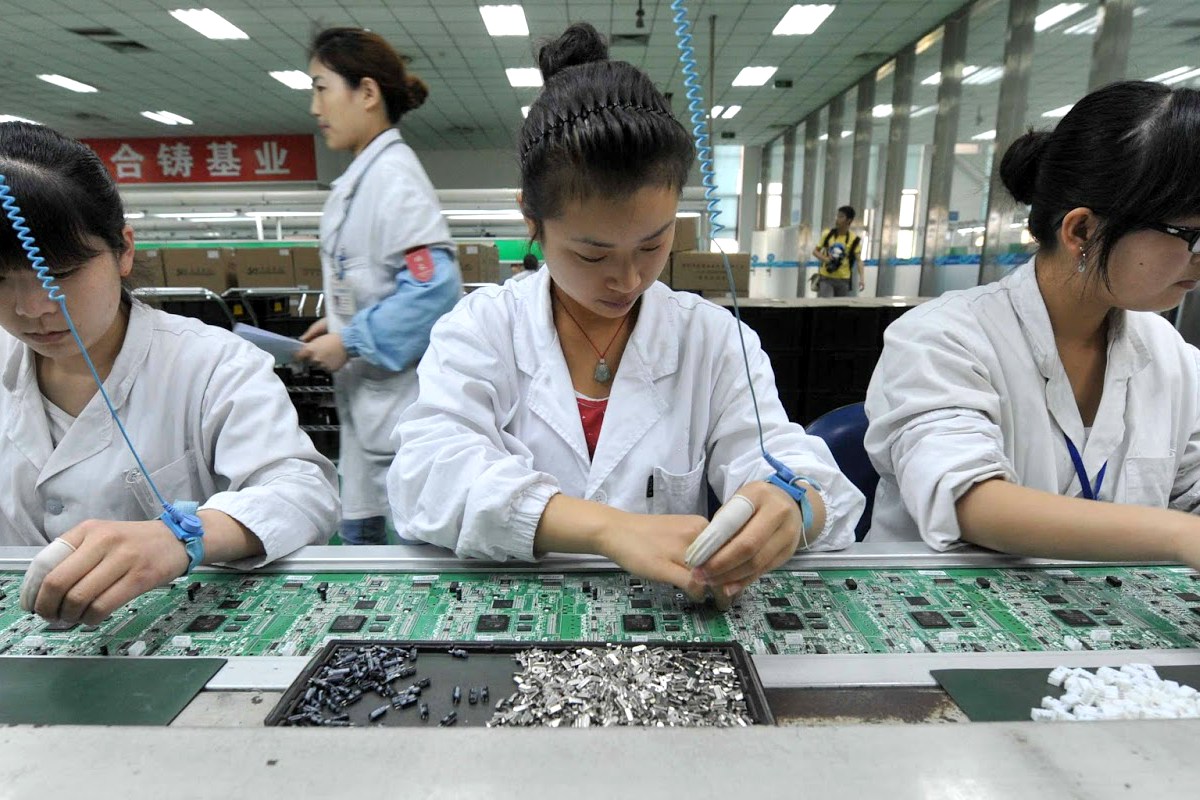 Chinese circuit board factory