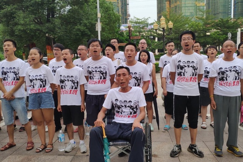 Chinese worker solidarity