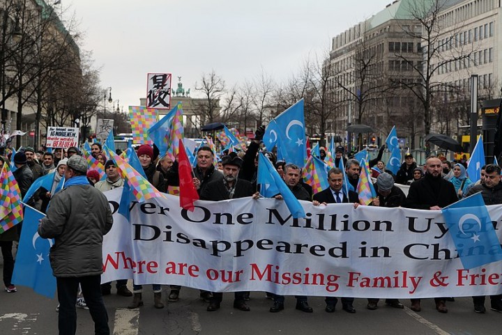 Uyghur protest