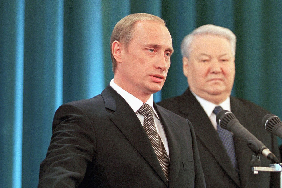 Putin Yeltsin