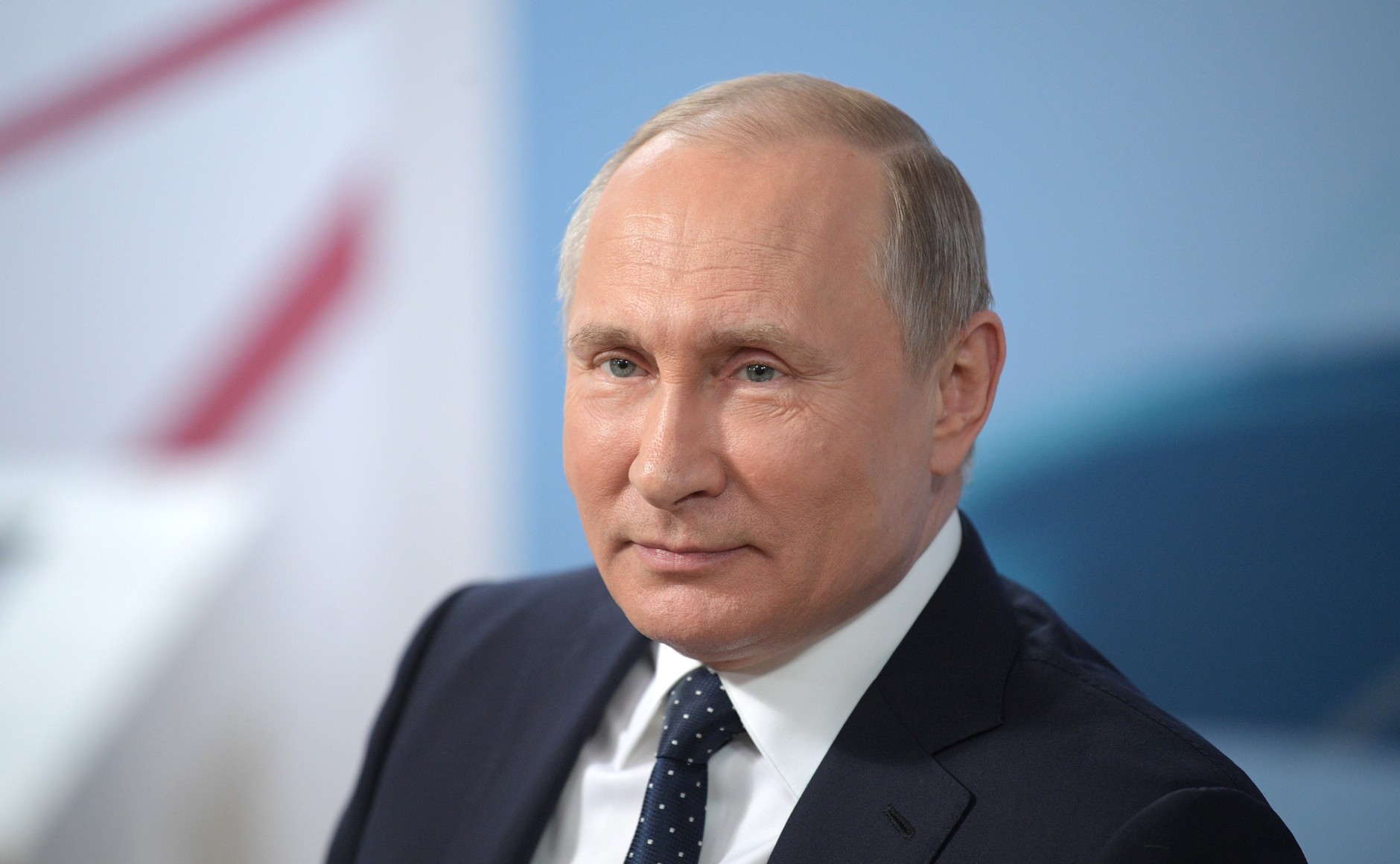 Vladimir Putin in March 2018