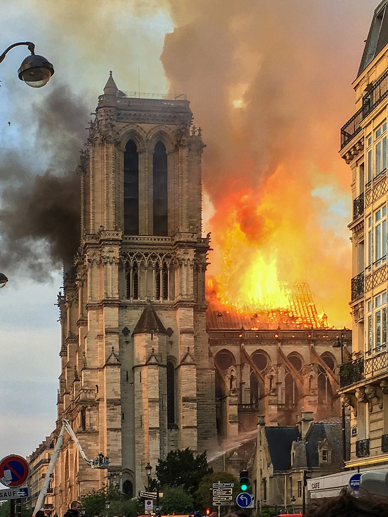 Notre Dame Paris fire