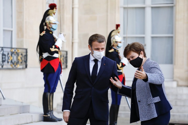macron mask