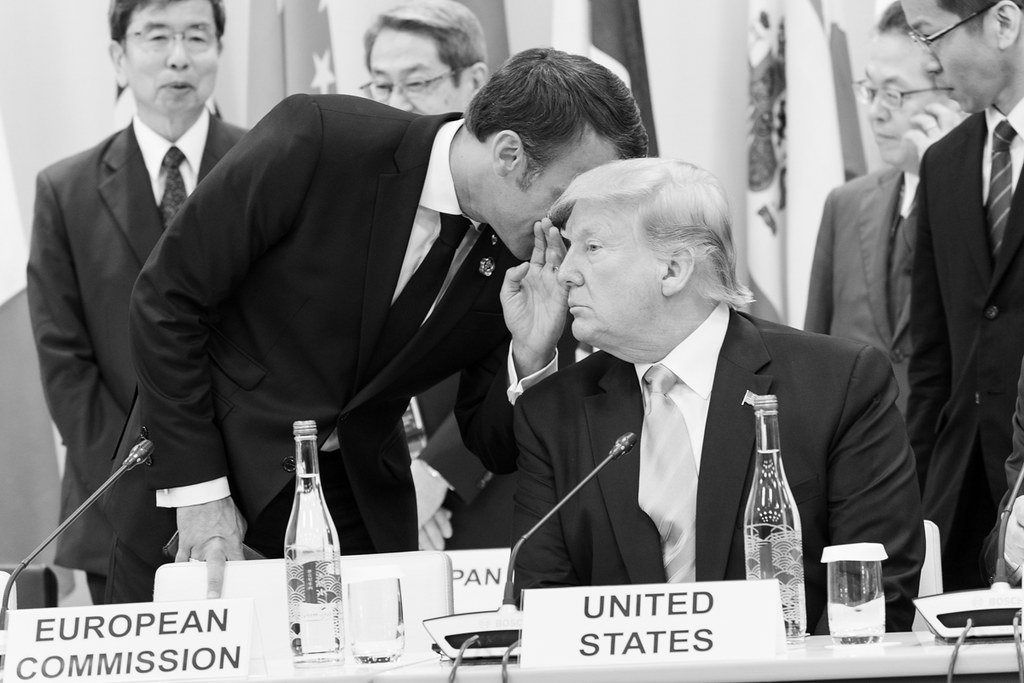 Trump Macron G20