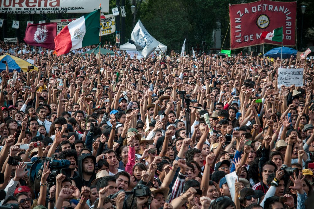AMLO students rally