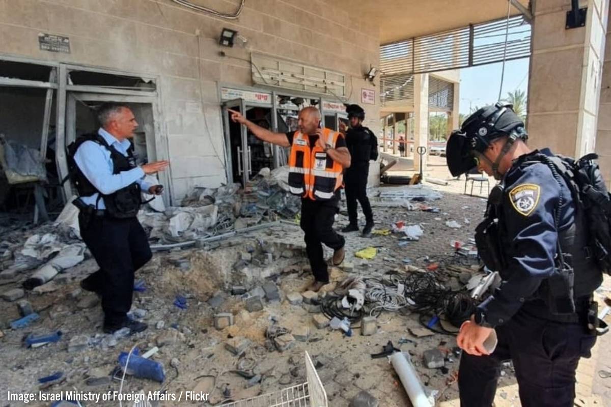 Destroyed Building Image Israel Ministry of Foreign Affairs Flickr