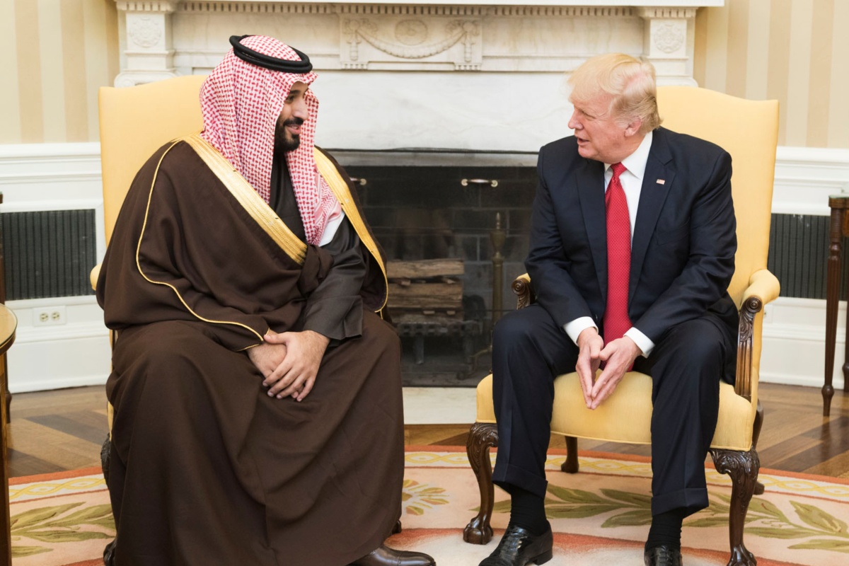 Trump MBS White House