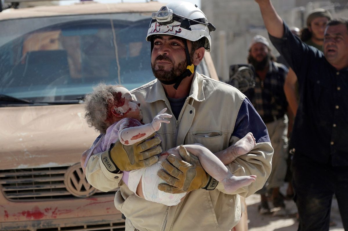 White Helmets syria gas attack