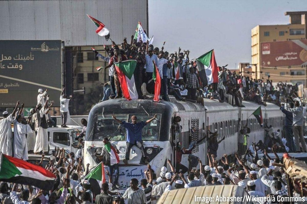 Sudan Revolution masses