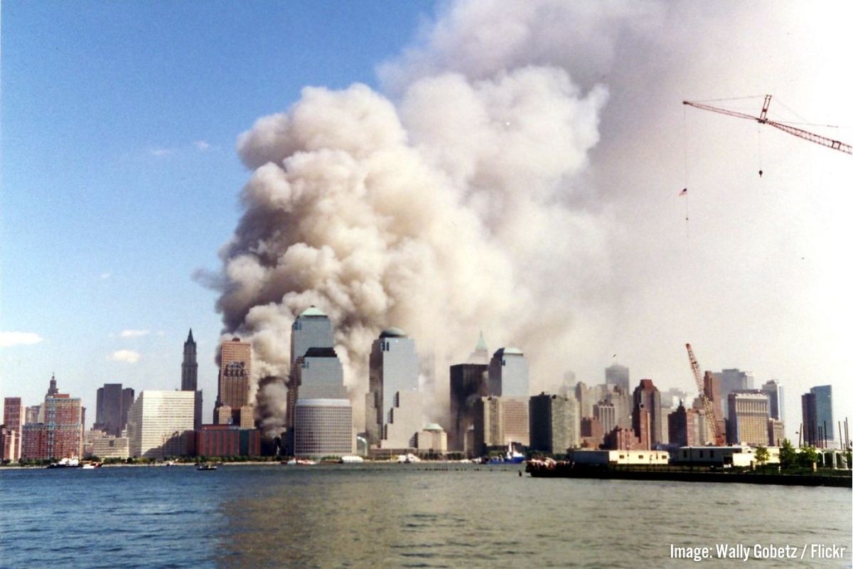 WTC attack image wally bobetz