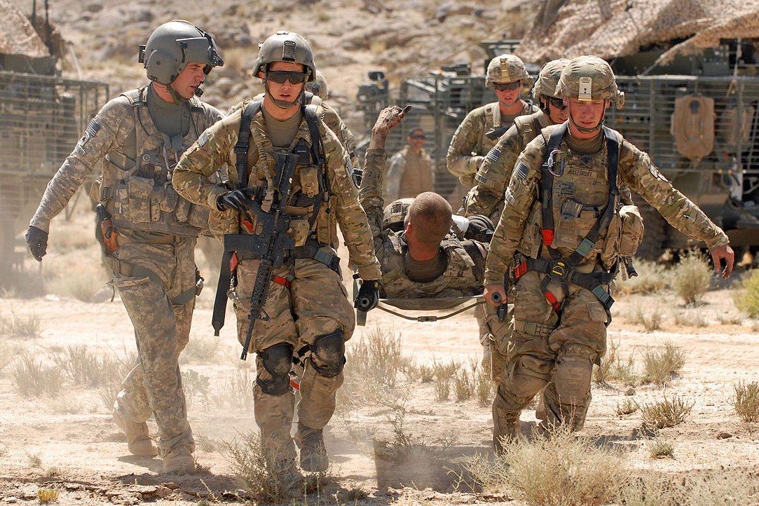 US army troops