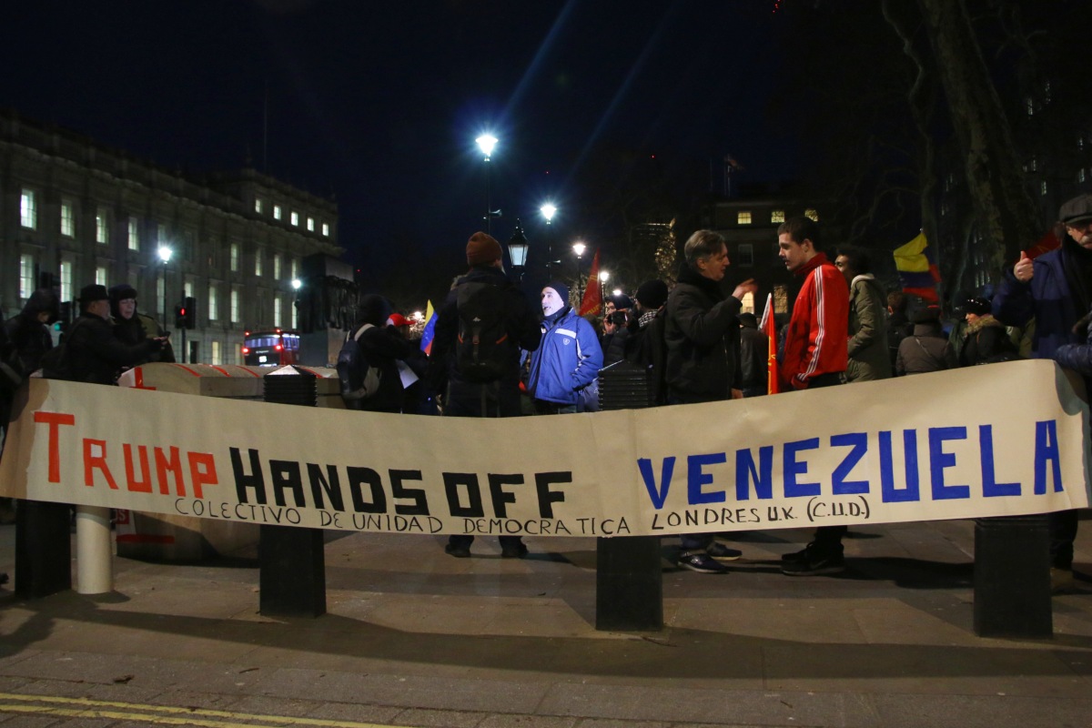 Hands off venezuela Trump