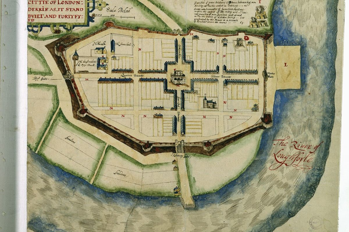 Plans for the plantation of London Derry, 1622