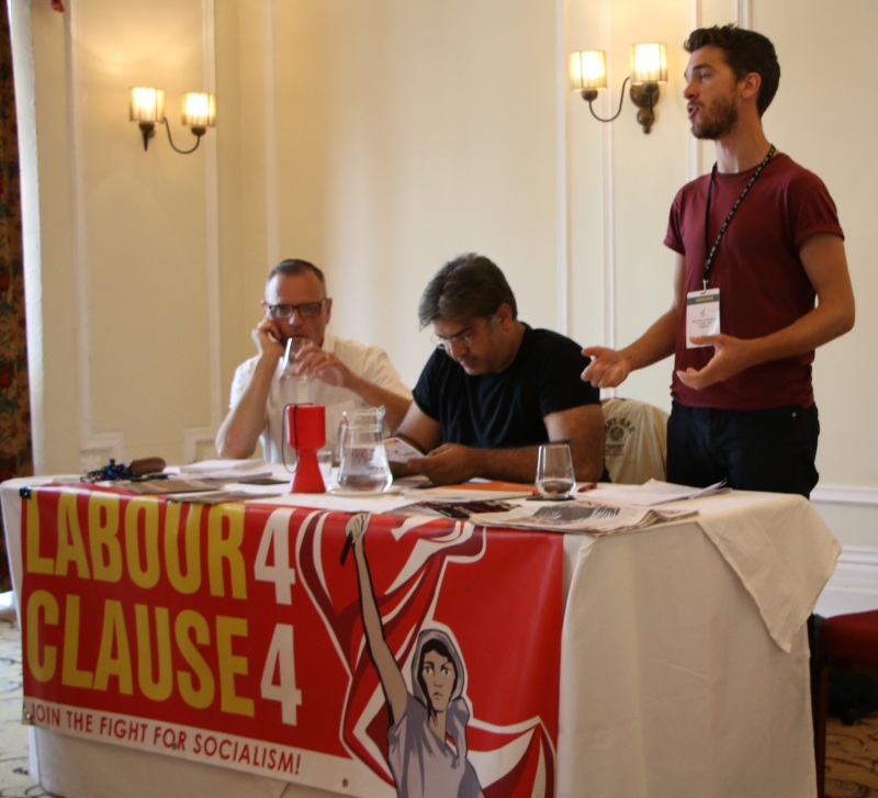 Unite Clause4 fringe meeting Adam