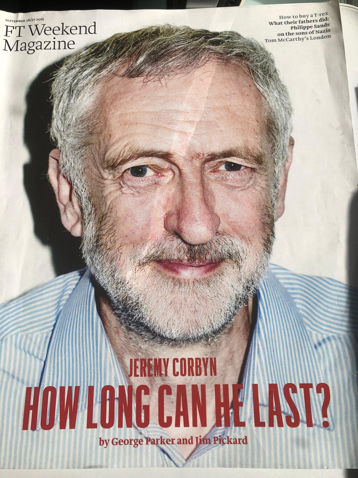 Jeremy Corbyn Financial Times