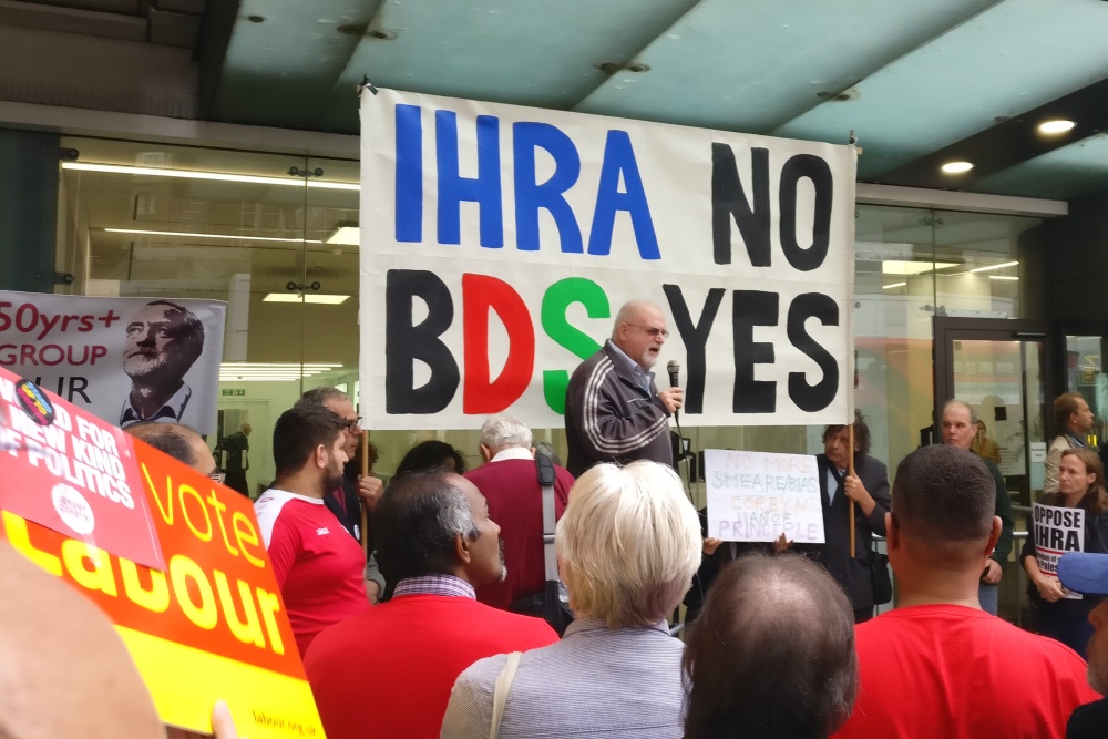 NEC Corbyn protest Sept 2018