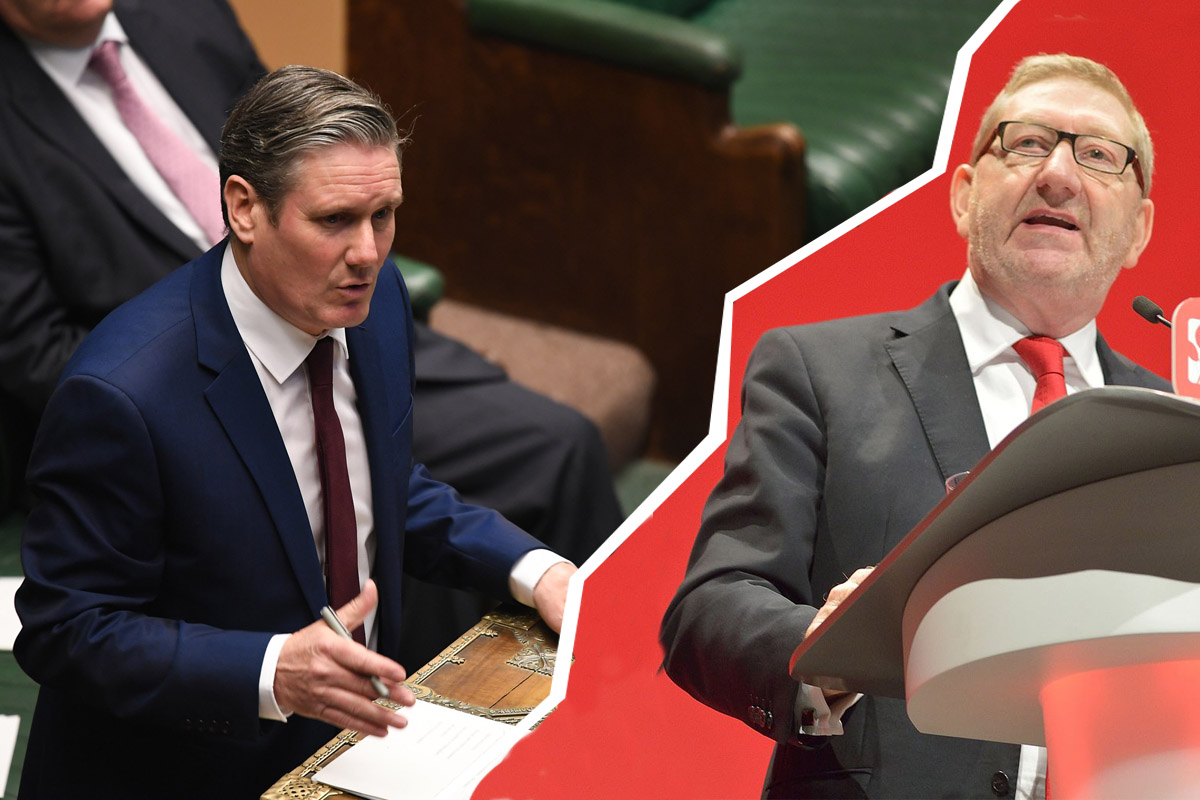 Starmer vs McCluskey