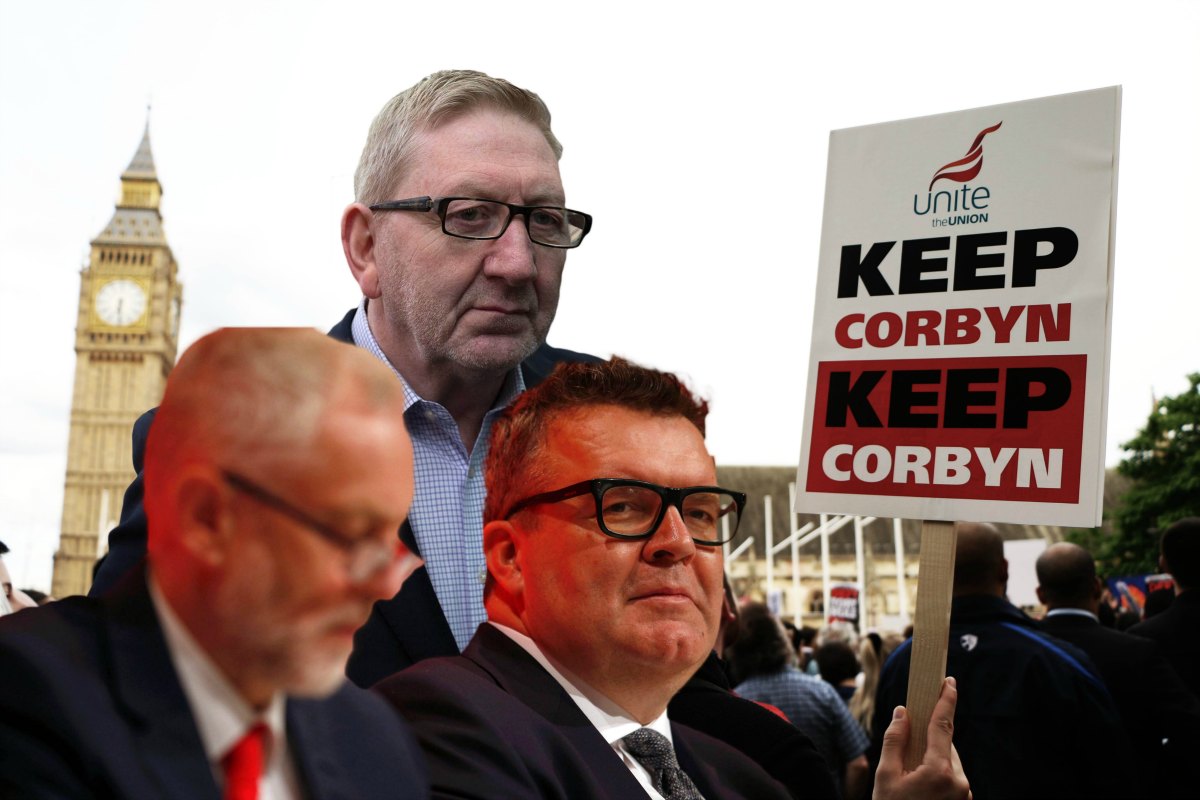 len McCluskey at LPC2019 small