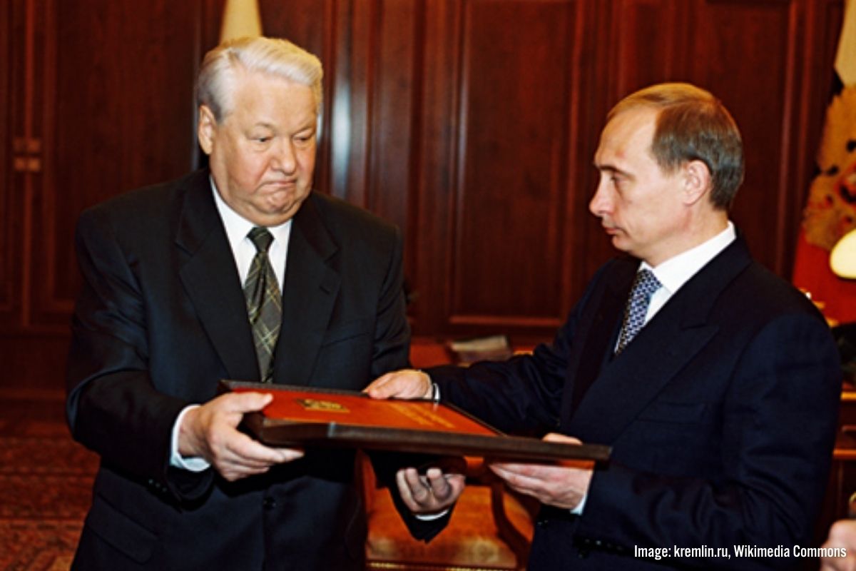 Putin Yeltsin 1
